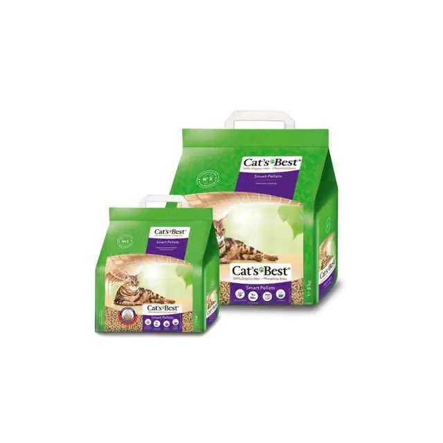 Cát Gỗ Cho Mèo Lông Dài Cat’s Best SMART Pellets Vón Cục